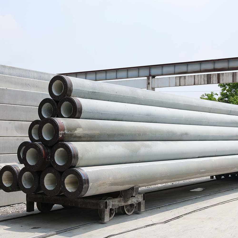 Pre-tensioned prepressed concretum pipe strues